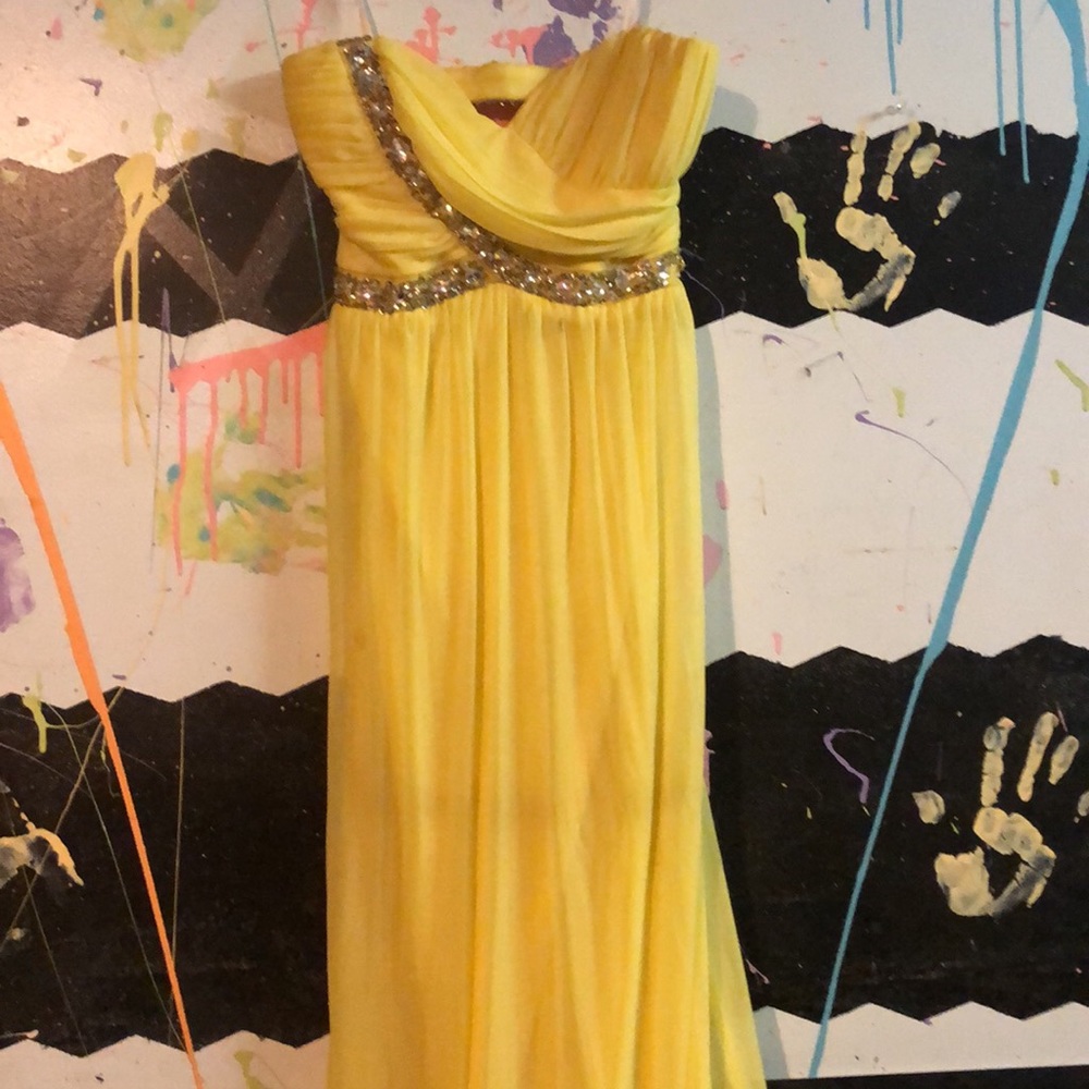 Yellow Prom Dress